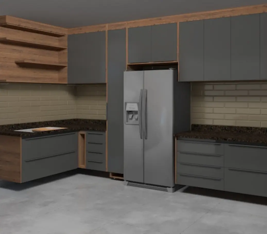 Projeto de interiores e marcenaria contemporânea em Marilia SP