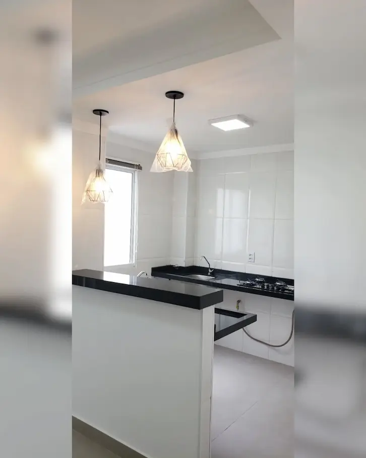 Reforma de apartamento compacto pequeno em Araraquara